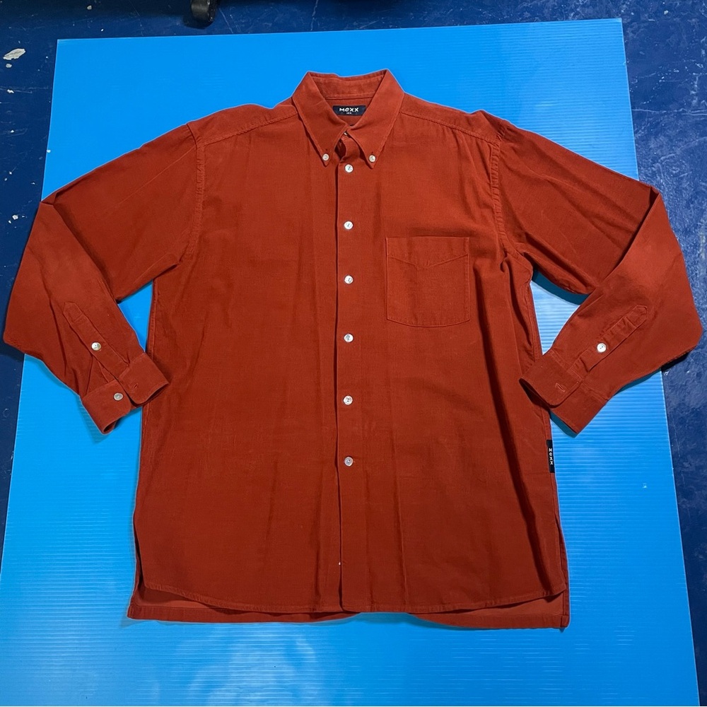 Mexx Men's‎ Brick Red Button-Down Shirt